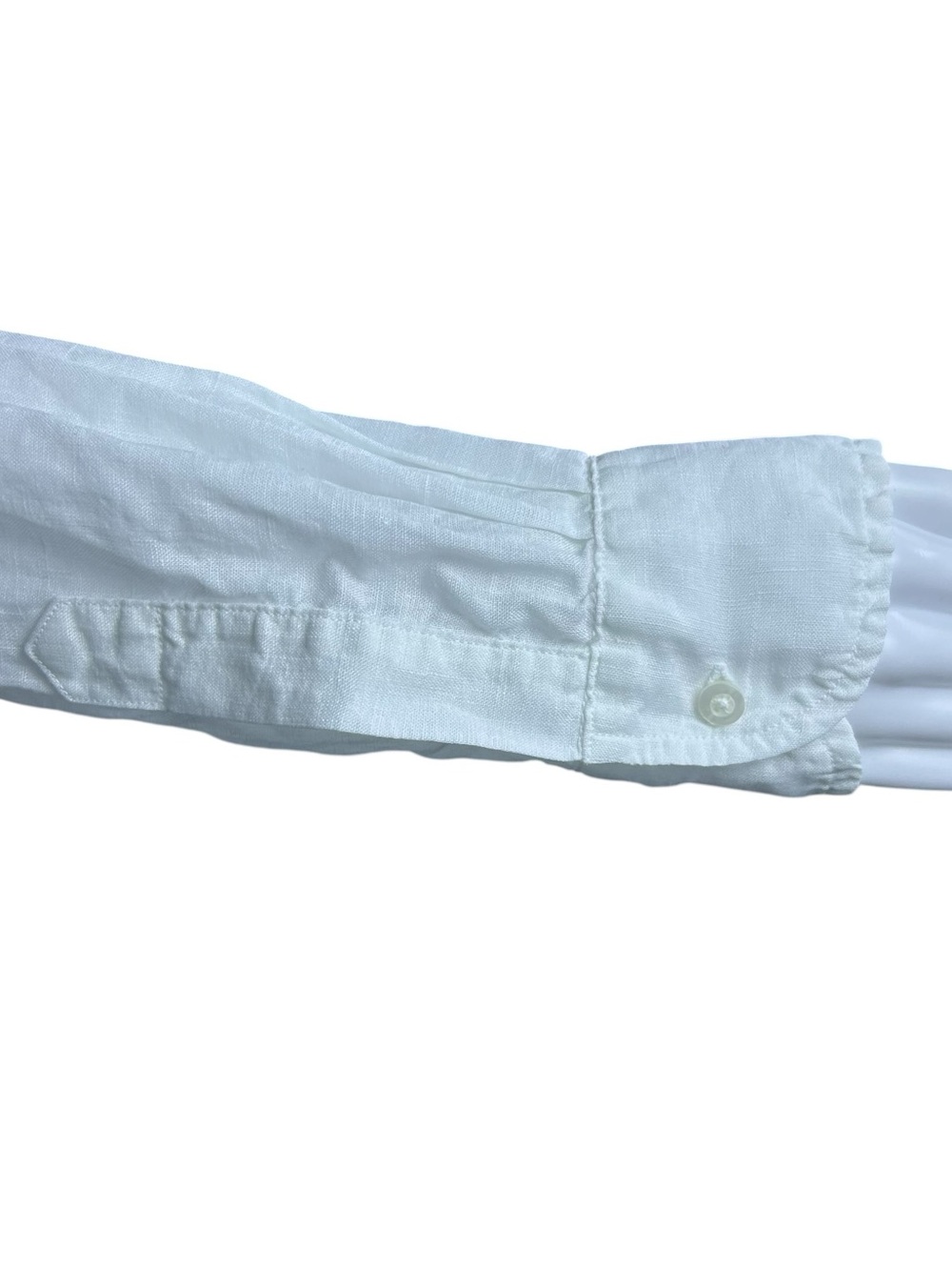 Frank & Eileen 100% Linen Button Up White Eileen Shirt Size S Costal Resort - Picture 12 of 16